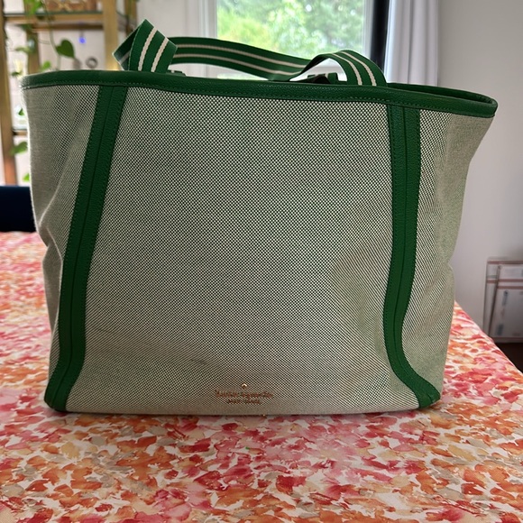 Kate spade green tote bag! Just 40! - Picture 7 of 10